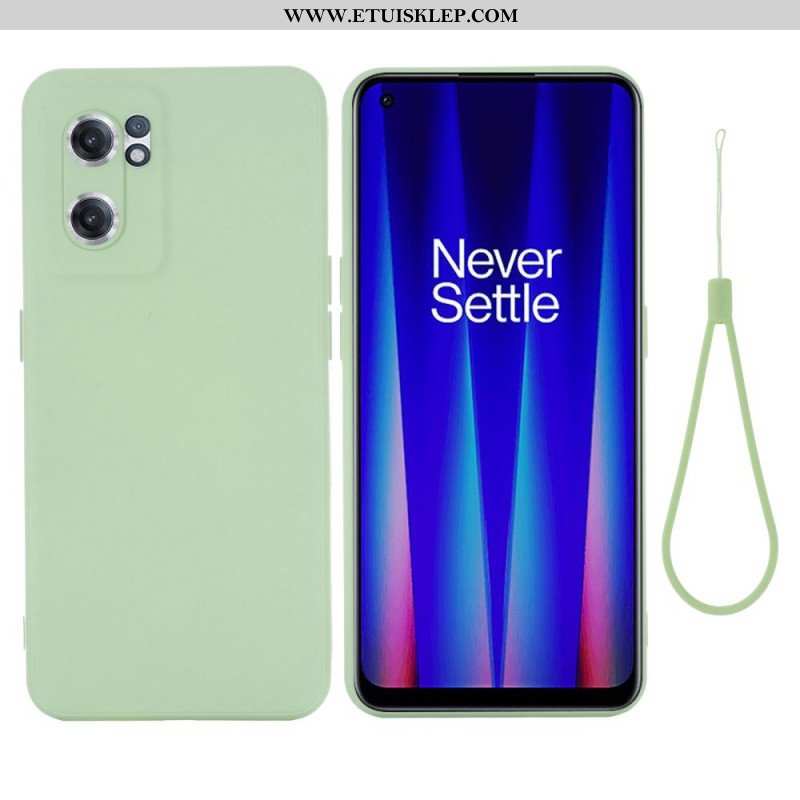 Etui do OnePlus Nord CE 2 5G Tekstura Z Mikrofibry